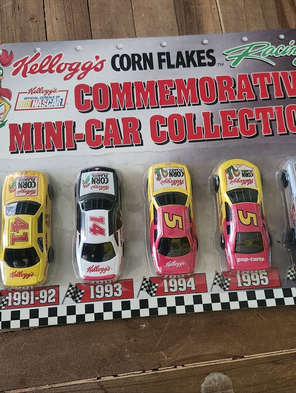 Kids Commemorative Mini-Car Collection - Yellow, Pink, White